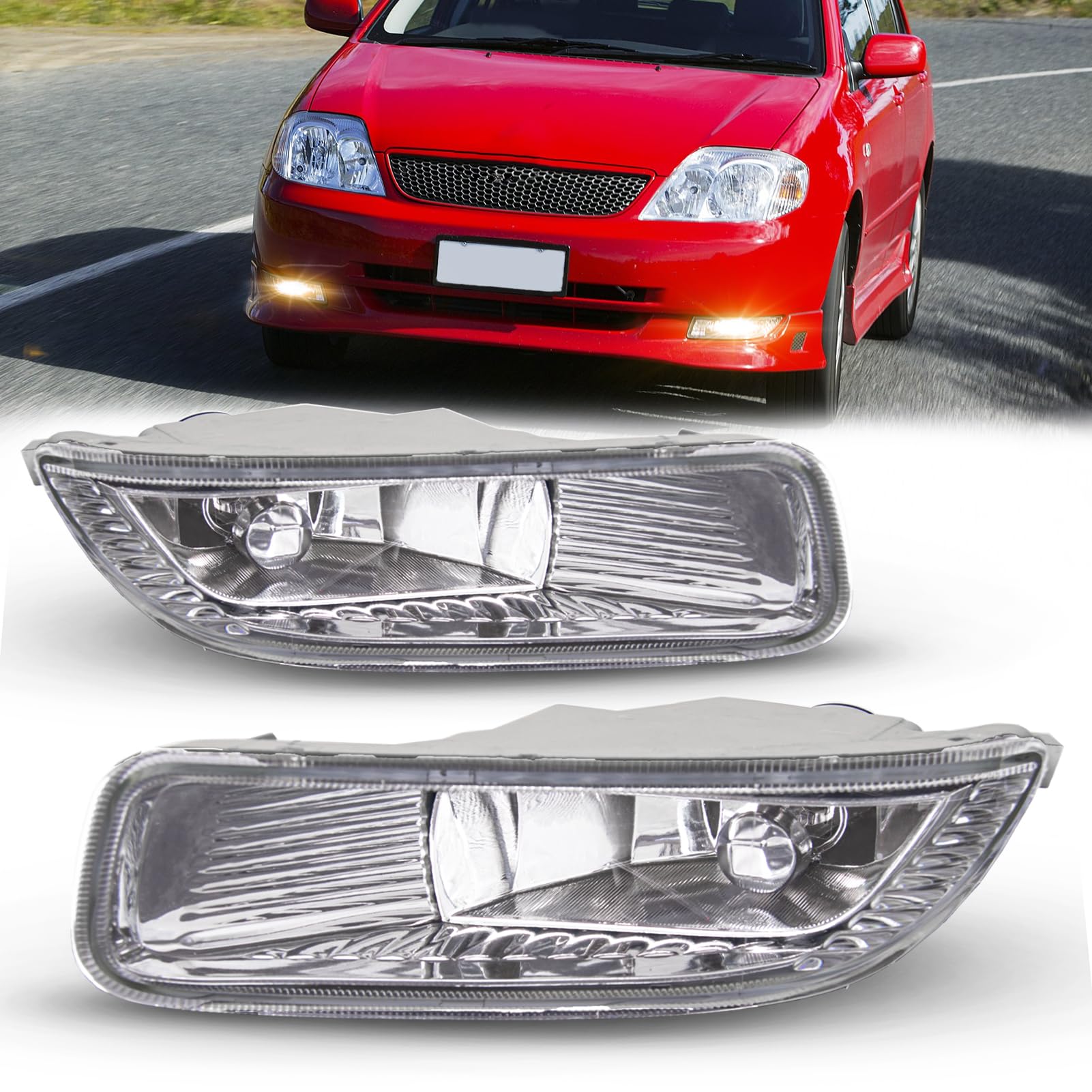 Amazon.com: RAPOOSANS Driving Fog Lights Lamps Assembly for 2003